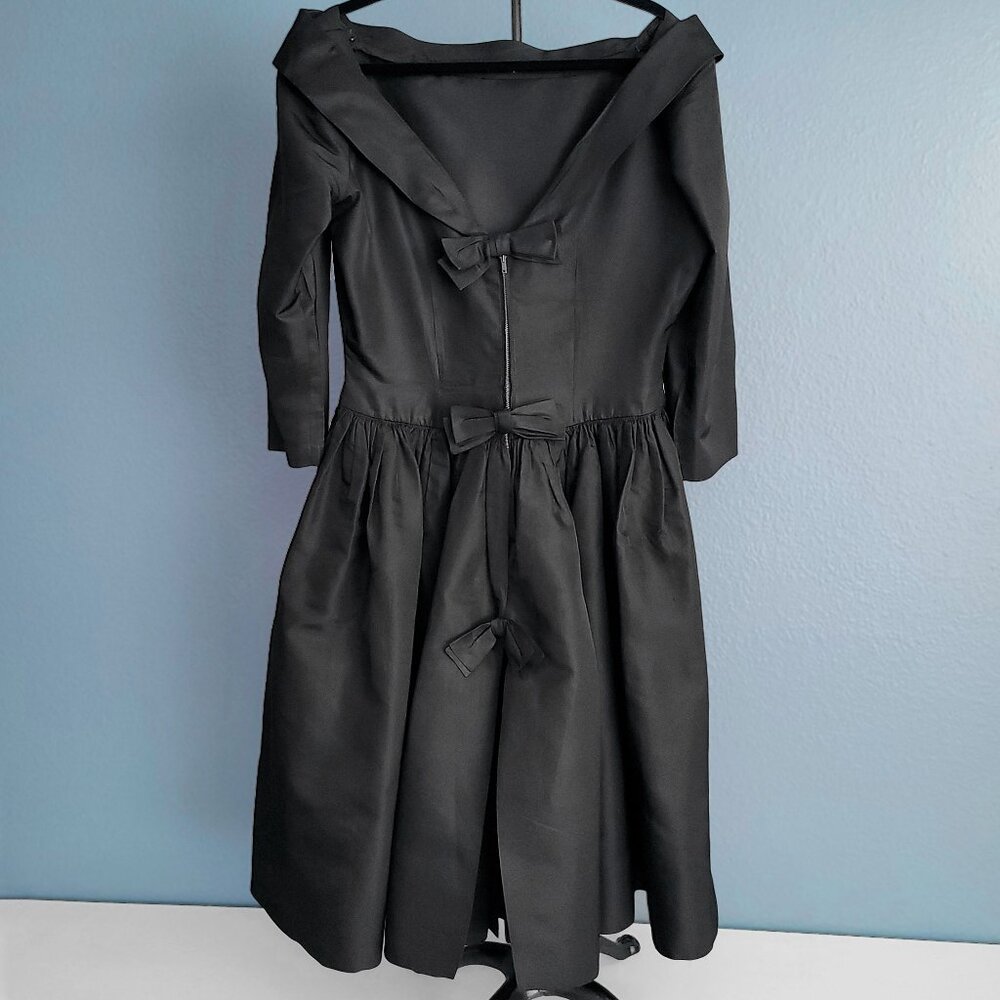 Vintage 1950s HOUSE OF BRANELL Cocktail Dress - VGVC - Picture 7 of 14